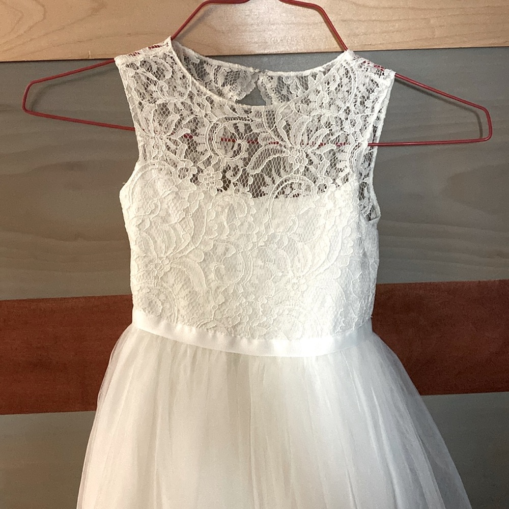 BHLDN flower girl dress size 4